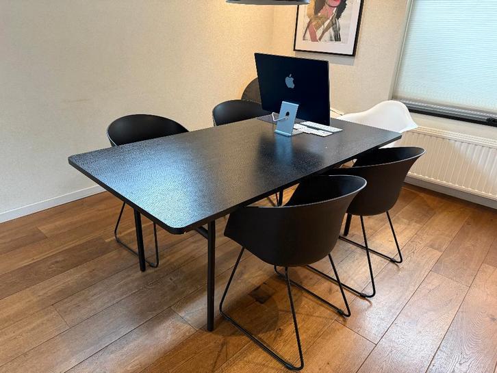 WOUD Diagonal Dining Table eettafel 180x90 (ook met stoelen), Huis en Inrichting, Tafels | Eettafels, Gebruikt, 50 tot 100 cm