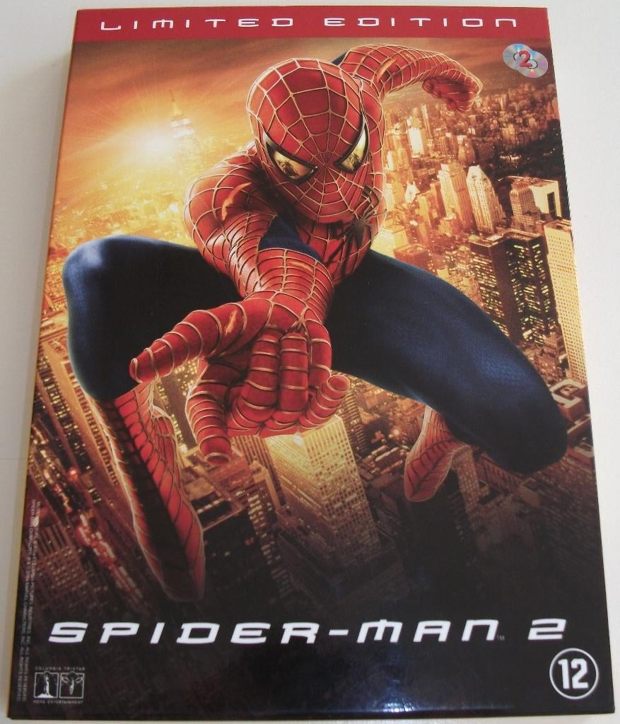 Dvd *** SPIDER-MAN 2 *** Limited Edition 2-Disc Boxset, Avontuur, Boxset, Ophalen of Verzenden, Zo goed als nieuw