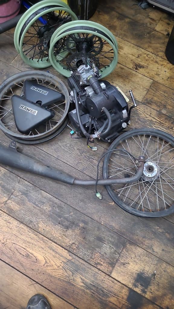 Hanway raw50 onderdelen, Fietsen en Brommers, Brommeronderdelen | Algemeen, Ophalen of Verzenden, Gebruikt, Blok