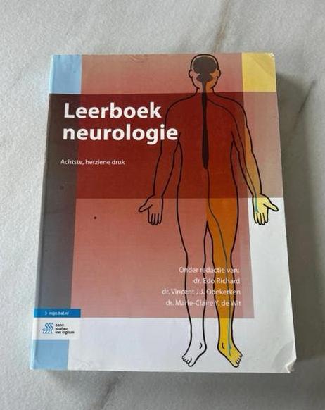 Leerboek neurologie, Boeken, Ophalen of Verzenden, Beta, Zo goed als nieuw, HBO
