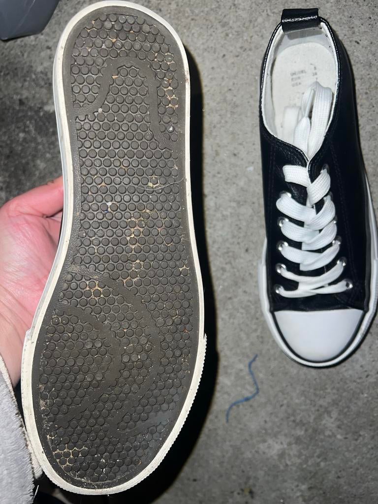 Zwarte Primark sneakers maat 38, Ophalen of Verzenden, Gedragen, Zwart, Sneakers of Gympen