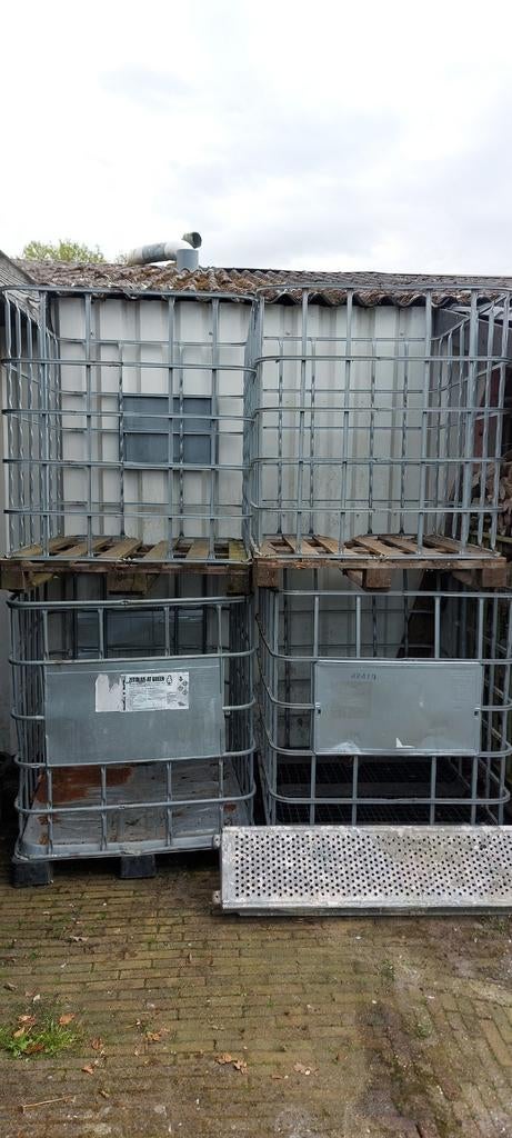 Ibc kratten, Doe-het-zelf en Verbouw, Ophalen, Gebruikt, 100 cm of meer, 60 cm of meer