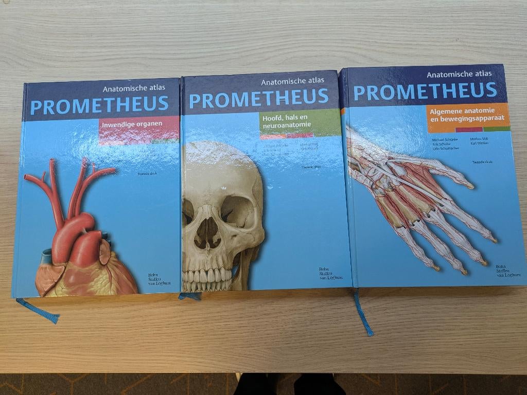 Anatomische atlas PROMETHEUS 3 delen, Ophalen, Overige wetenschappen, Diverse auteurs, Zo goed als nieuw