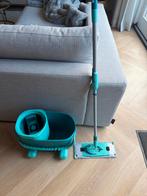 Leifheit Dweil met draaisysteem en emmer op wielen, Ophalen, Mop of Dweil