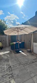 Twee Parasols - Èèn prijs, Tuin en Terras, Parasols, Ophalen, Gebruikt, 2 tot 3 meter, Stokparasol