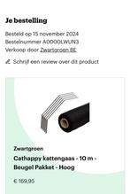 Catstop kattengaas - 10 m - Beugelpakket - Hoog, Dieren en Toebehoren, Katten-accessoires, Ophalen of Verzenden, Nieuw