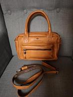 Micmac Bags leren tas - Cognac kleur, Ophalen of Verzenden, Zo goed als nieuw, Bruin, Handtas