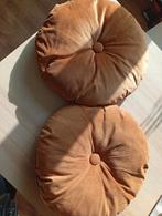 2 Ronde IKEA Sierkussens, Ophalen of Verzenden, Zo goed als nieuw, Bruin, Rond