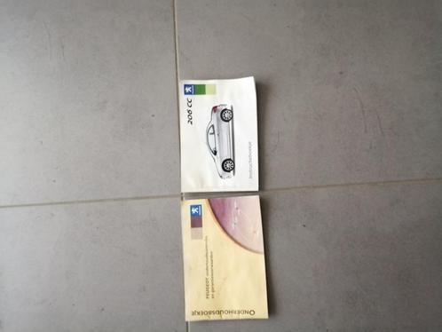 gebruikershandleiding+onderhoudsboekje PEUGEOT 206 cc  01/07, Auto diversen, Handleidingen en Instructieboekjes, Ophalen of Verzenden
