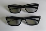 3D Bril Philips, 2 stuks. Voor 3D TV of Bioscoop., Ophalen of Verzenden, Zo goed als nieuw