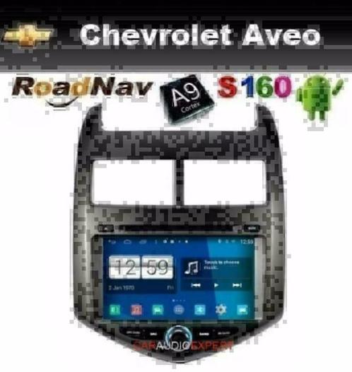 Chevrolet Aveo radio navigatie android carkit dvd wifi dab+, Auto diversen, Autoradio's, Nieuw, Ophalen of Verzenden
