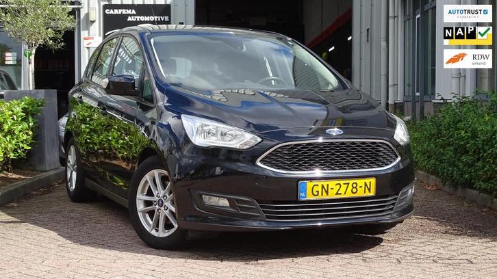 Ford C-Max 1.0 Trend / Airco / Navi / Trekhaak / Cruisecontr, Auto's, Ford, Bedrijf, Te koop, C-Max, ABS, Achteruitrijcamera, Airconditioning