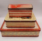 3 mooie Vintage blikken / trommels, Ophalen of Verzenden, Huis en Inrichting