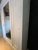 Antieke brocante kast met spiegel, Ophalen