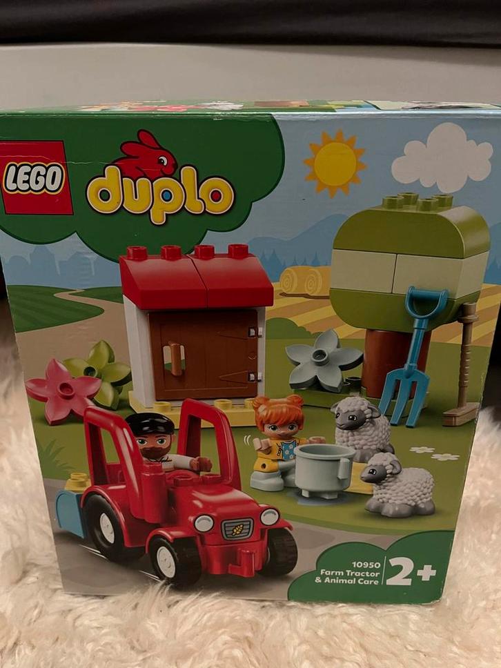 Duplo Boerderij Tractor & Dierenverzorging - Zo Goed Als Nie, Kinderen en Baby's, Speelgoed | Duplo en Lego, Zo goed als nieuw