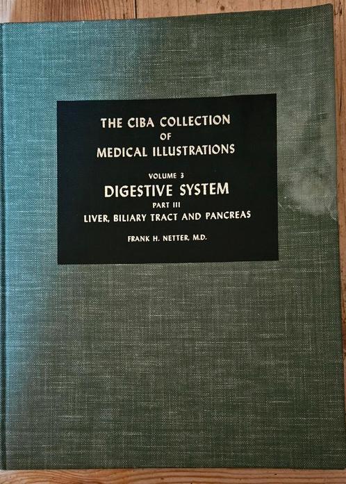 CIBA VOLUME 3  DIGESTIVE SYSTEM  Frank H. Netter, Boeken, Wetenschap, Gelezen, Natuurwetenschap, Ophalen of Verzenden