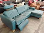 Hoekbank leer, met relax-deel. Prima staat. Voor 250=!