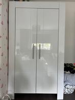 Witte hoogglans junior kledingkast, Huis en Inrichting, Kasten | Kledingkasten, Ophalen, 100 tot 150 cm, 200 cm of meer, Zo goed als nieuw
