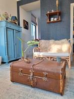 Oude antieke hutkoffer,  leuk als salontafel, Huis en Inrichting, Ophalen, Zo goed als nieuw