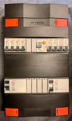 Attema Groepenkast 8x16B, 1x 2P N+L1 Aardlekschakelaar, Verzenden, Gebruikt