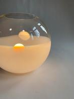 Ilu Glazen Bol Lamp, Ophalen of Verzenden, Zo goed als nieuw, Glas, Minder dan 100 cm