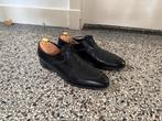 John Lobb Portman schoen brogues leren derbies oxford, Zwart, Ophalen of Verzenden, John Lobb, Gedragen