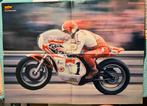Super Poster Giacomo Agostini op Yamaha, Verzamelen, Verzenden, Zo goed als nieuw