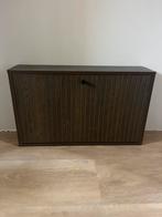 Walnoot houten schoenenkastje, Huis en Inrichting, Kasten | Dressoirs, Japandi style, Nieuw, Minder dan 25 cm, Met lade(s)