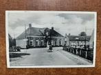 Oude kaart Ruinen, Gemeentehuis en straatbeeld, 1940, Ophalen of Verzenden, 1920 tot 1940, Gelopen, Drenthe