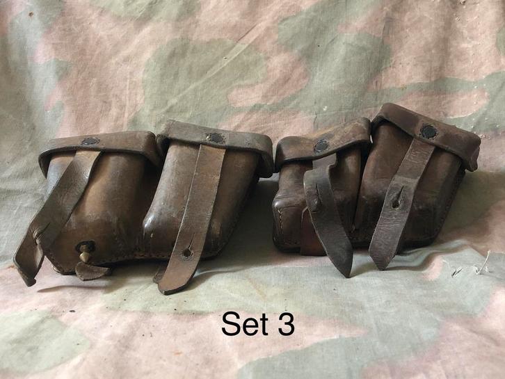 Duitse Mannlicher patroontassen (3), Verzamelen, Militaria | Algemeen, Landmacht, Duitsland, Ophalen of Verzenden