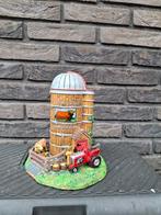 Farmhuisje kerst, Diversen, Kerst, Ophalen of Verzenden, Gebruikt