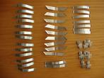Diverse veren/clips/klemmen op spanning zetten wissellijst., Ophalen, Minder dan 50 cm, Metaal of Aluminium, Zo goed als nieuw