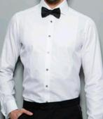 Tuxedo overhemd  heren inclusief strik en manchetknopen, Kleding | Heren, Overhemden, Nieuw, Ophalen of Verzenden, Wit, Baggi. (Franse manufactur