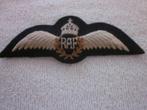 WW2 BRITSE KONINKLIJKE LUCHTMACHT RAF PILOOT VLEUGELS, Ophalen of Verzenden, Luchtmacht, Engeland, Embleem of Badge