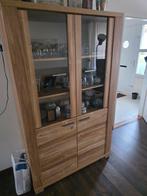 Mooie vitrinekast - Wegens verhuizing!, 100 tot 150 cm, Glas, Ophalen of Verzenden, Zo goed als nieuw