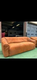 De sede ds 47 vintage leer suede bank, Gebruikt, Tweepersoons, Ophalen of Verzenden, Leer