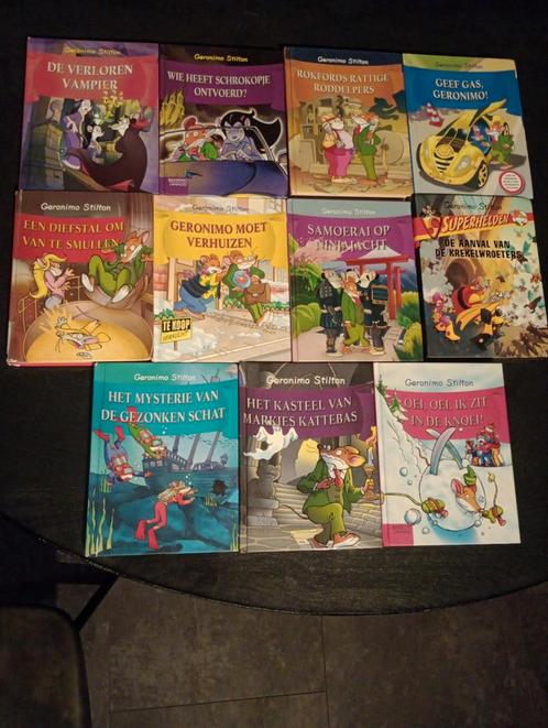 Geronimo Stilton boeken., Boeken, Kinderboeken | Jeugd | onder 10 jaar, Zo goed als nieuw, Fictie algemeen, Ophalen