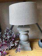 Sobere baluster lamp met kap grey, Ophalen of Verzenden, Zo goed als nieuw
