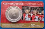 Kampioenspenning Feyenoord 2017 BU-kwaliteit in coincard, Postzegels en Munten, Verzenden, Overige materialen, Nederland