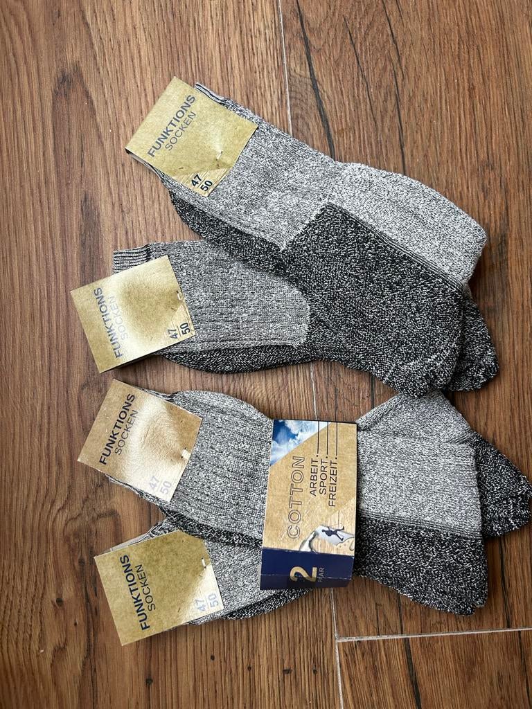 47-50  viertal paar nieuwe sokken antitransparant, Kleding | Heren, Sokken en Kousen, Ophalen of Verzenden, Nieuw, Overige kleuren