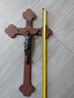 Antiek Houten Kruisbeeld met Corpus, Ophalen