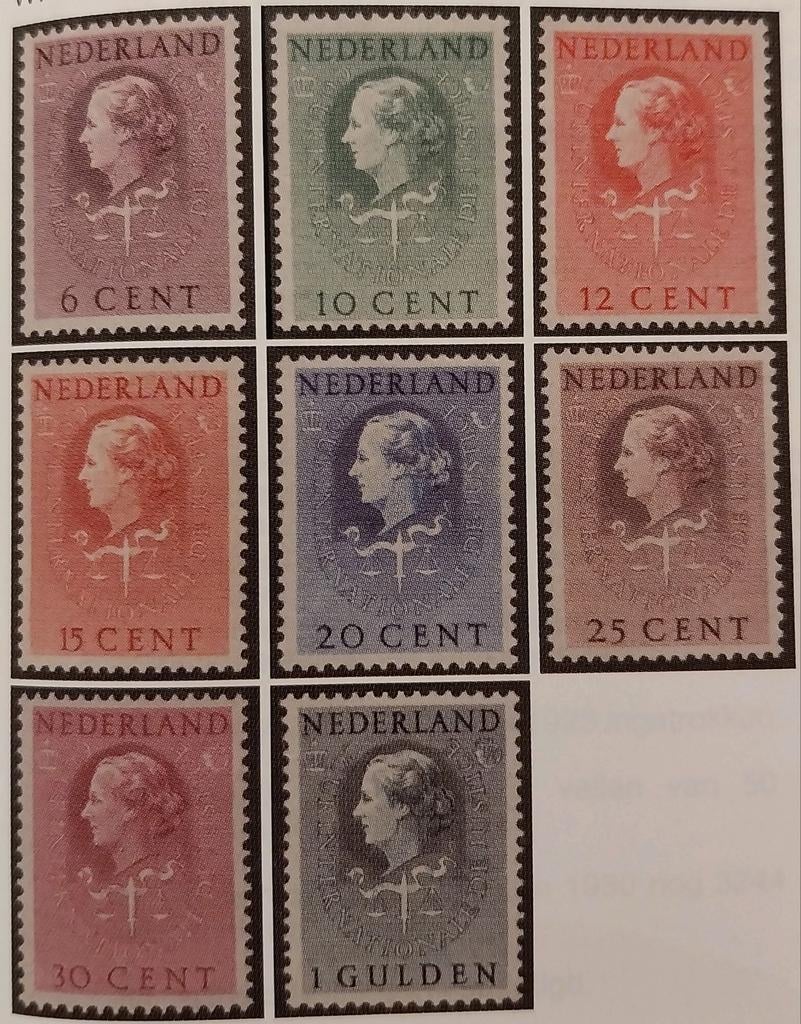 F144.1951-1958. Cour Internationale de Justice, gebruikt., Ophalen of Verzenden