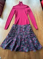 Nikkie setje rok + koltrui, Kleding | Dames, Rokken, Paars, Ophalen of Verzenden, Zo goed als nieuw, Nikkie