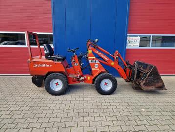 SCHAFFER 217S MINI SHOVEL MET BAK, PALLETVORKEN EN MESTKLEM beschikbaar voor biedingen
