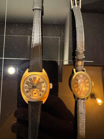 Twee Vintage Polshorloges beschikbaar voor biedingen