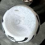Kosta Boda - Handbeschilderde vaas 'Caramba', Wit, Ophalen of Verzenden, Minder dan 50 cm, Glas