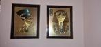 Poster in lijst., Huis en Inrichting, Minder dan 50 cm, 50 tot 75 cm, Ophalen of Verzenden, Zo goed als nieuw