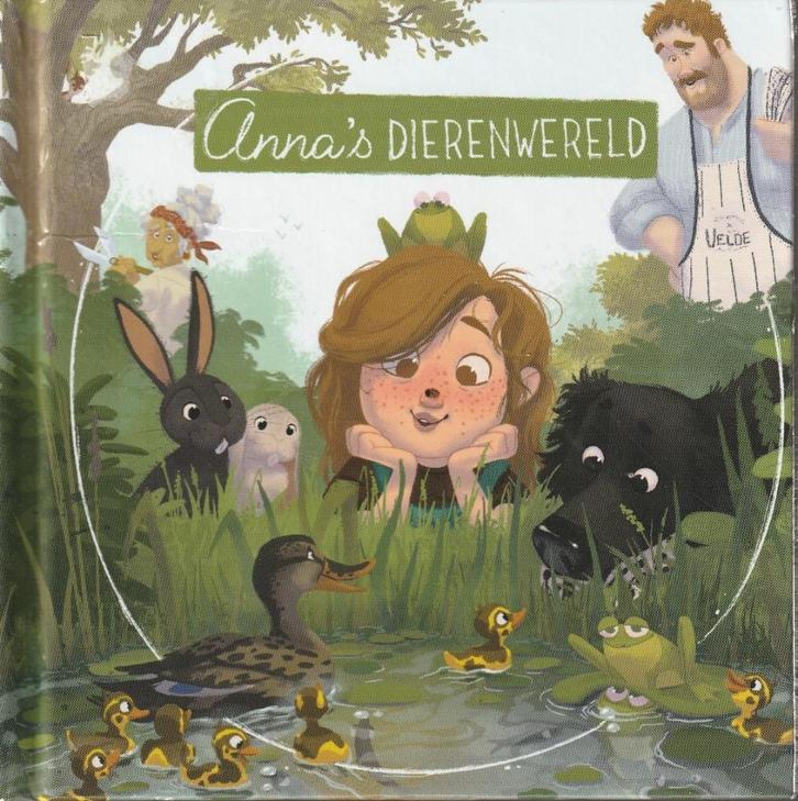 Anna's dierenwereld - Marjon Hoffman"", Boeken, Kinderboeken | Jeugd | onder 10 jaar, Zo goed als nieuw, Fictie algemeen, Ophalen of Verzenden