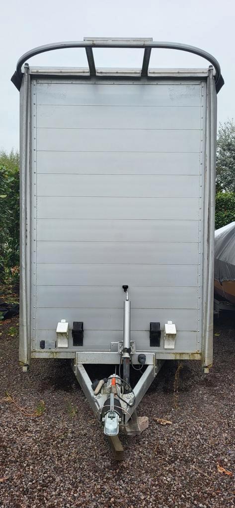 Gesloten aanhanger met schuifzeil, Auto diversen, Aanhangers en Bagagewagens, Gebruikt, Ophalen