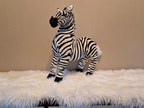 Hele gave grote staande zebra knuffel, Kinderen en Baby's, Speelgoed | Knuffels en Pluche, Zo goed als nieuw, Overige typen, Ophalen of Verzenden